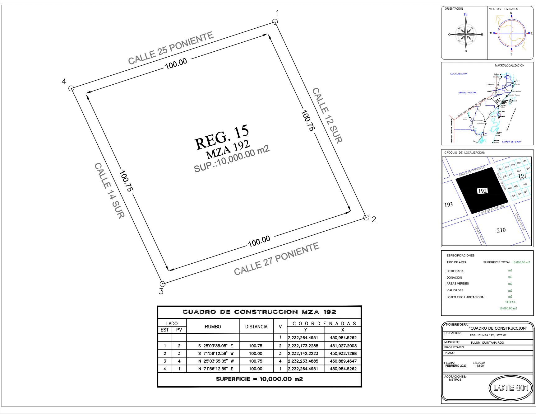 1 Hectarea en Región 15 - LA RESERVA