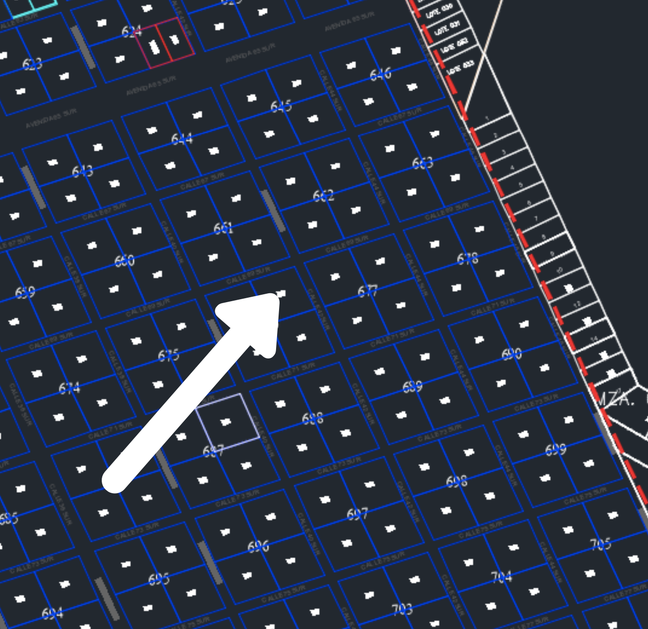 Lotes en Venta en Región 8, Lote 002 y 003 Mz 676