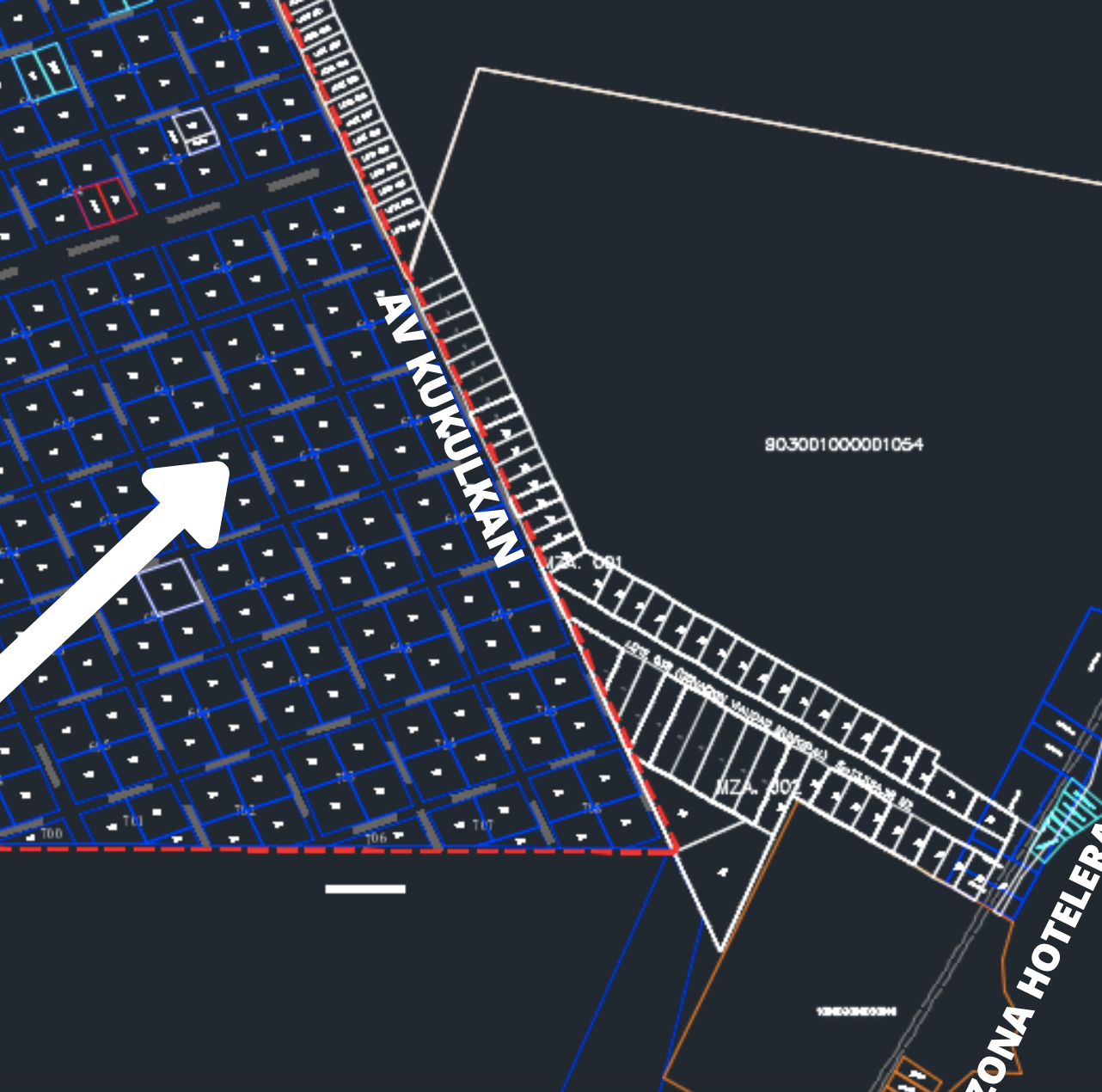 Lotes en Venta en Región 8, Lote 002 y 003 Mz 676