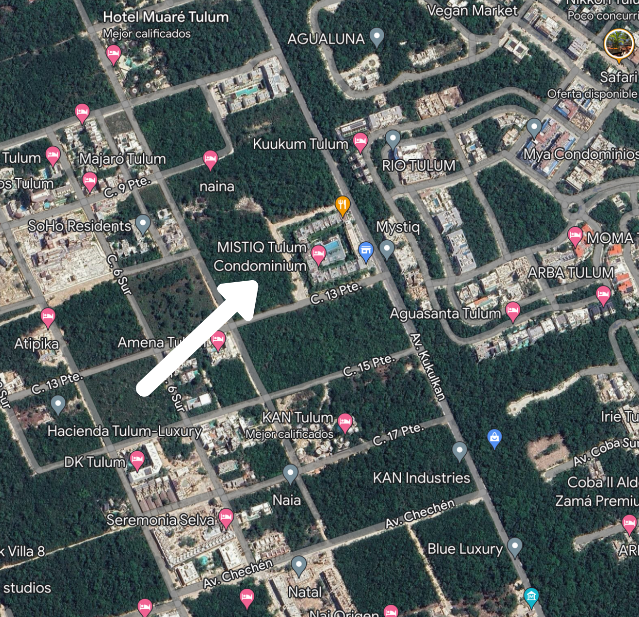 Manzana 67, Región 15, Tulum, México. 