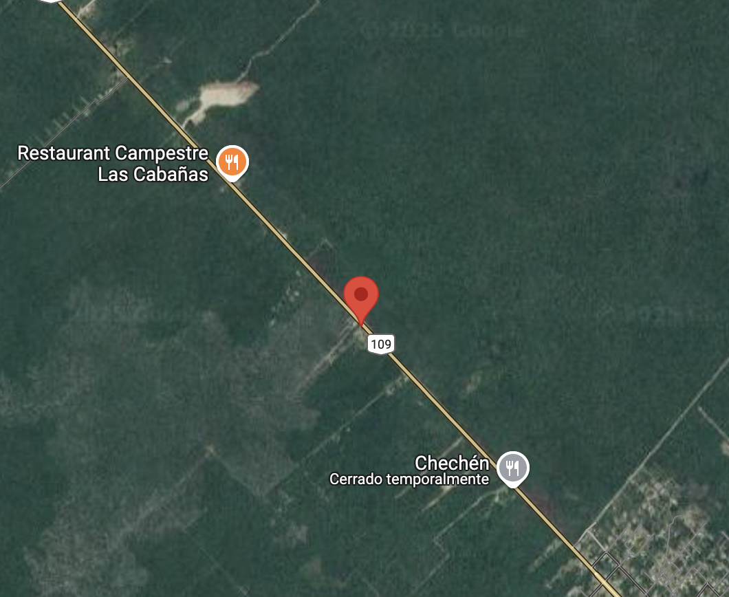 Land for Sale on Tulum-Cobá Highway 7.5 Hectareas