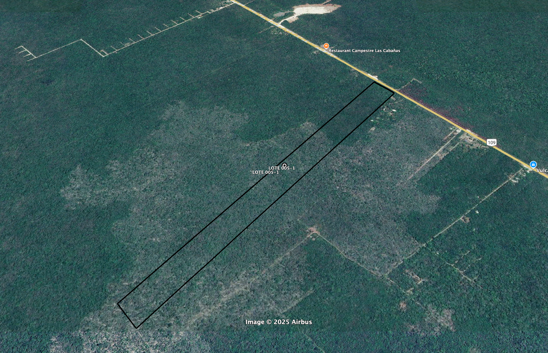 150 mts Frente de Carretera Coba x 2000 mts de fondo