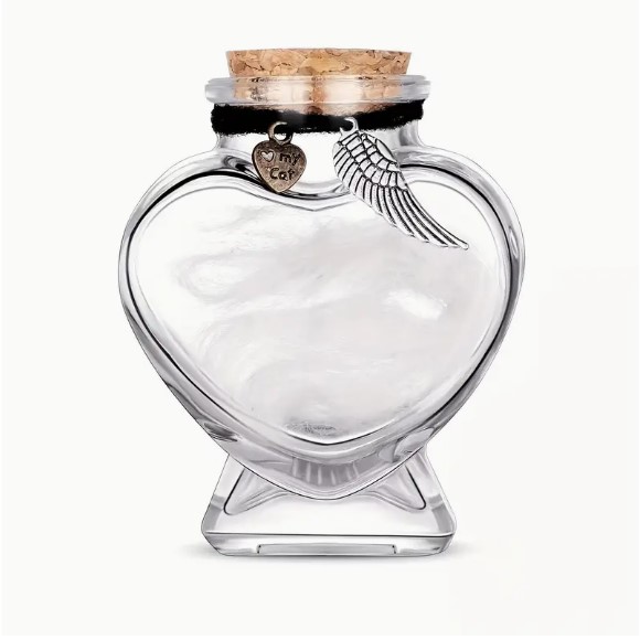 1pc Memorial Bottle for Cat Pet Hair