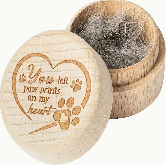 Engraved Wooden Pet Keepsake