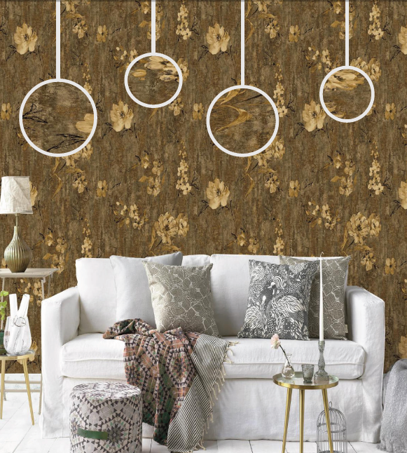 Floral Pattern Wallpaper