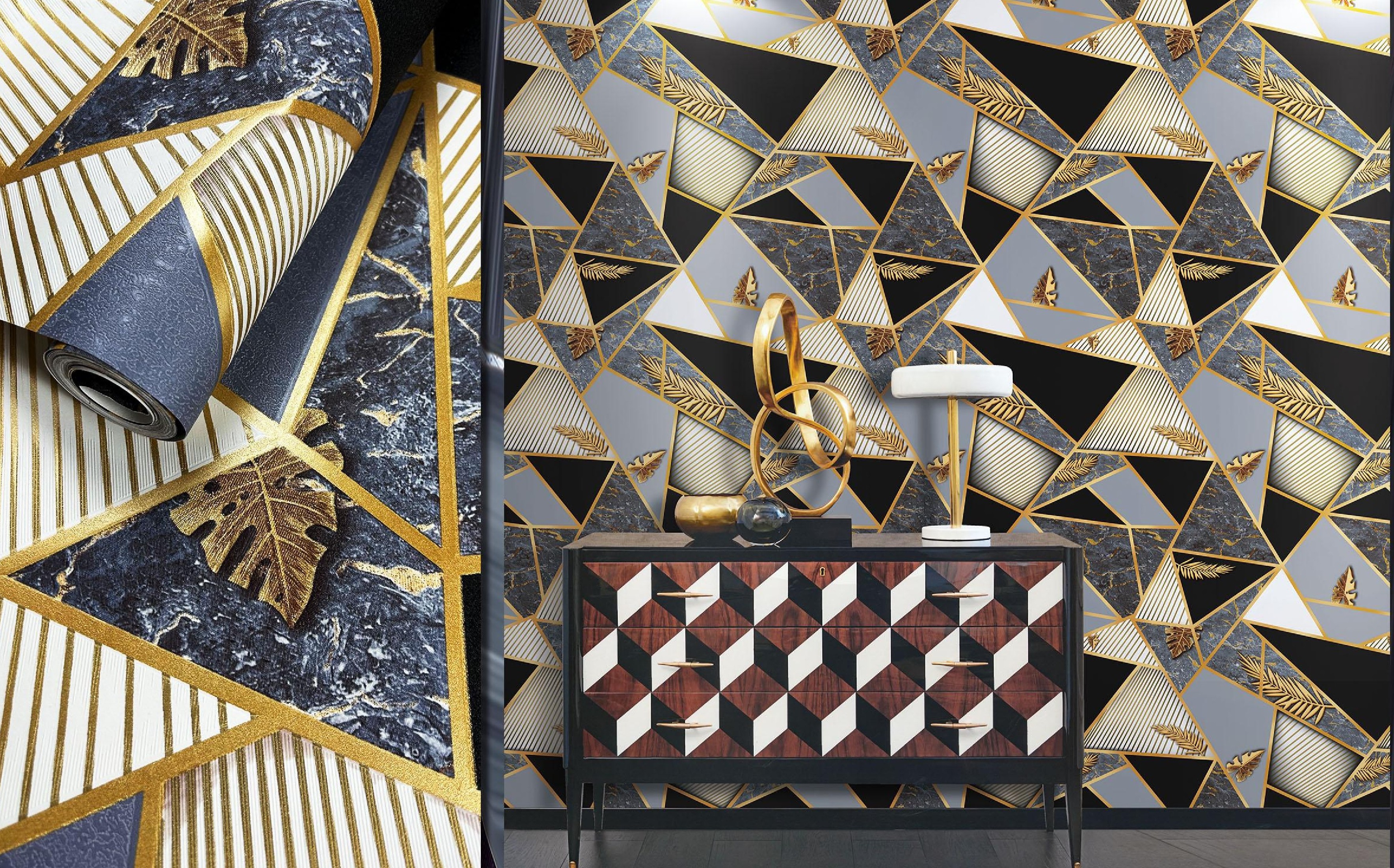 Geometric Luxury Wallpaper