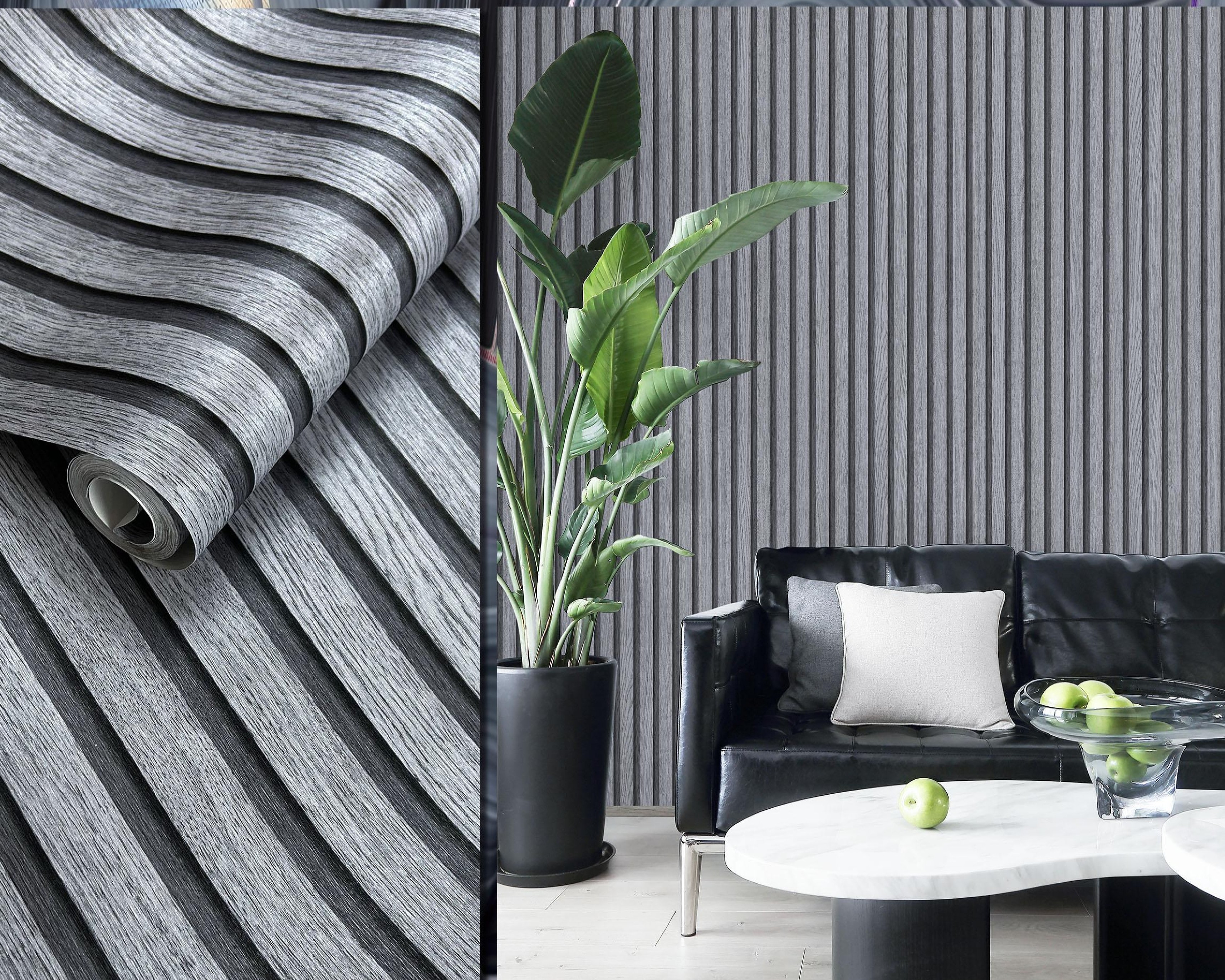 Modern Stripe Wallpaper