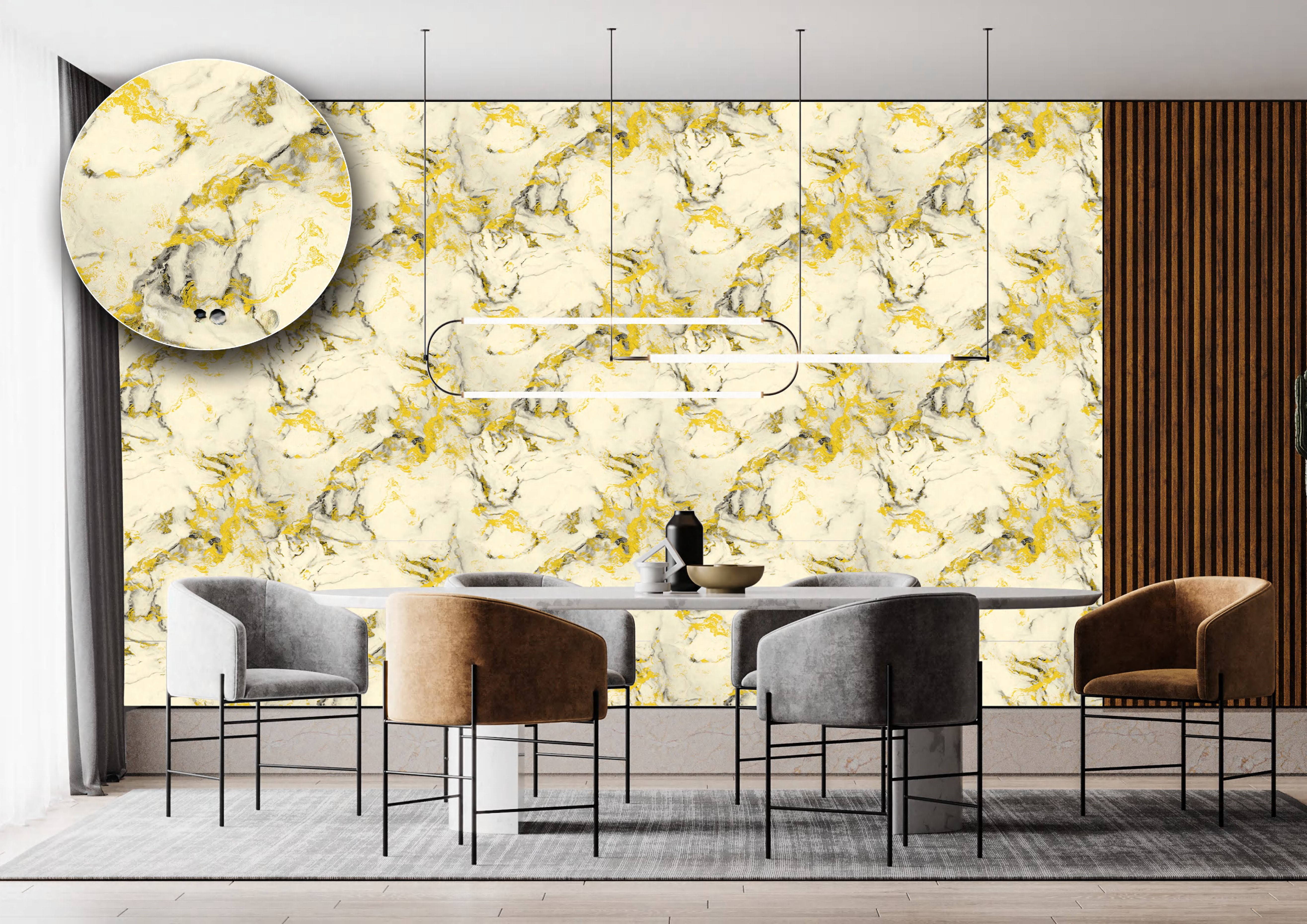 Marble Effect Wall Mural