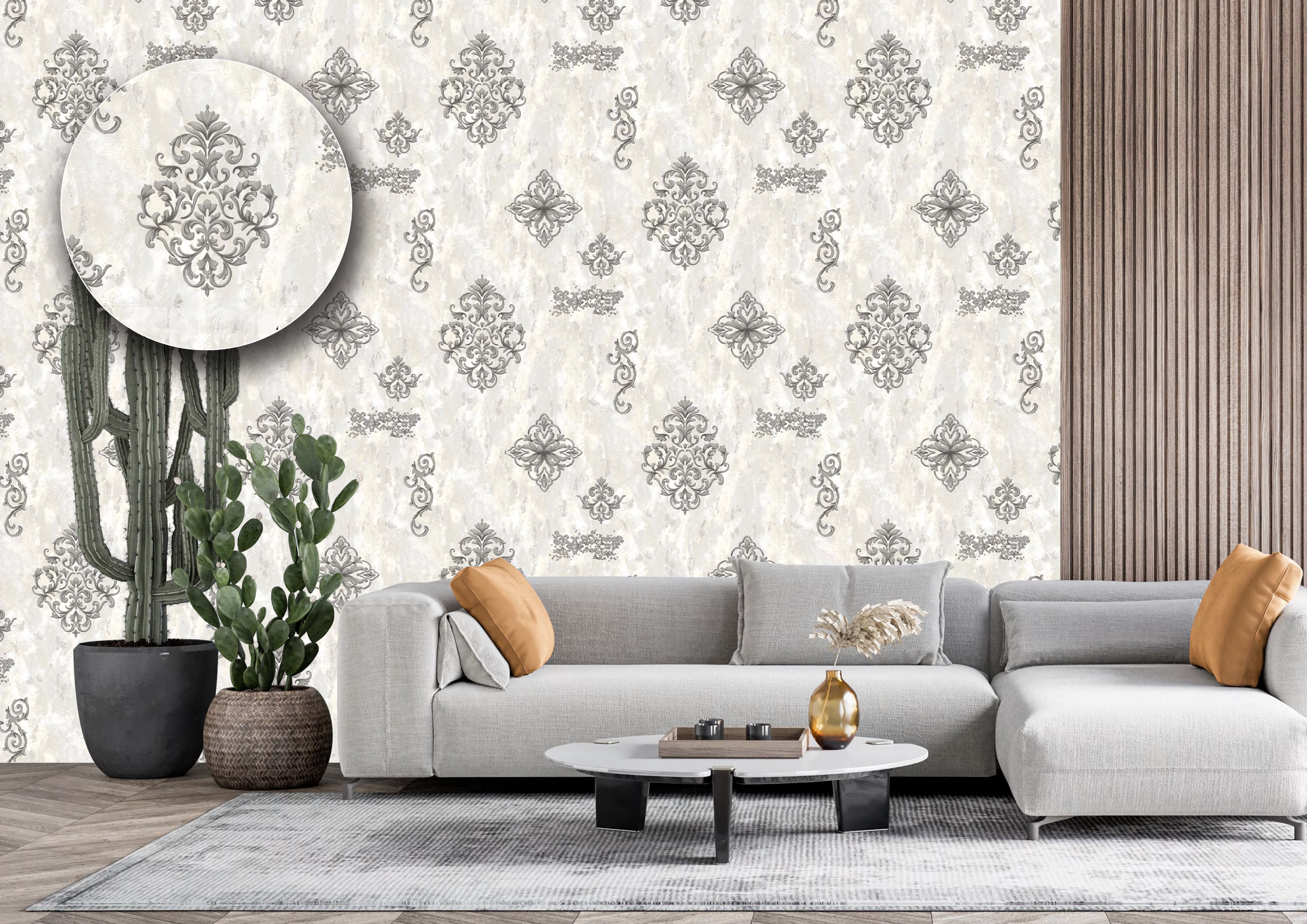 Rococo Style Wallpaper