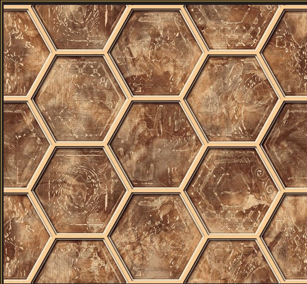 Hexagonal Pattern Wallpaper