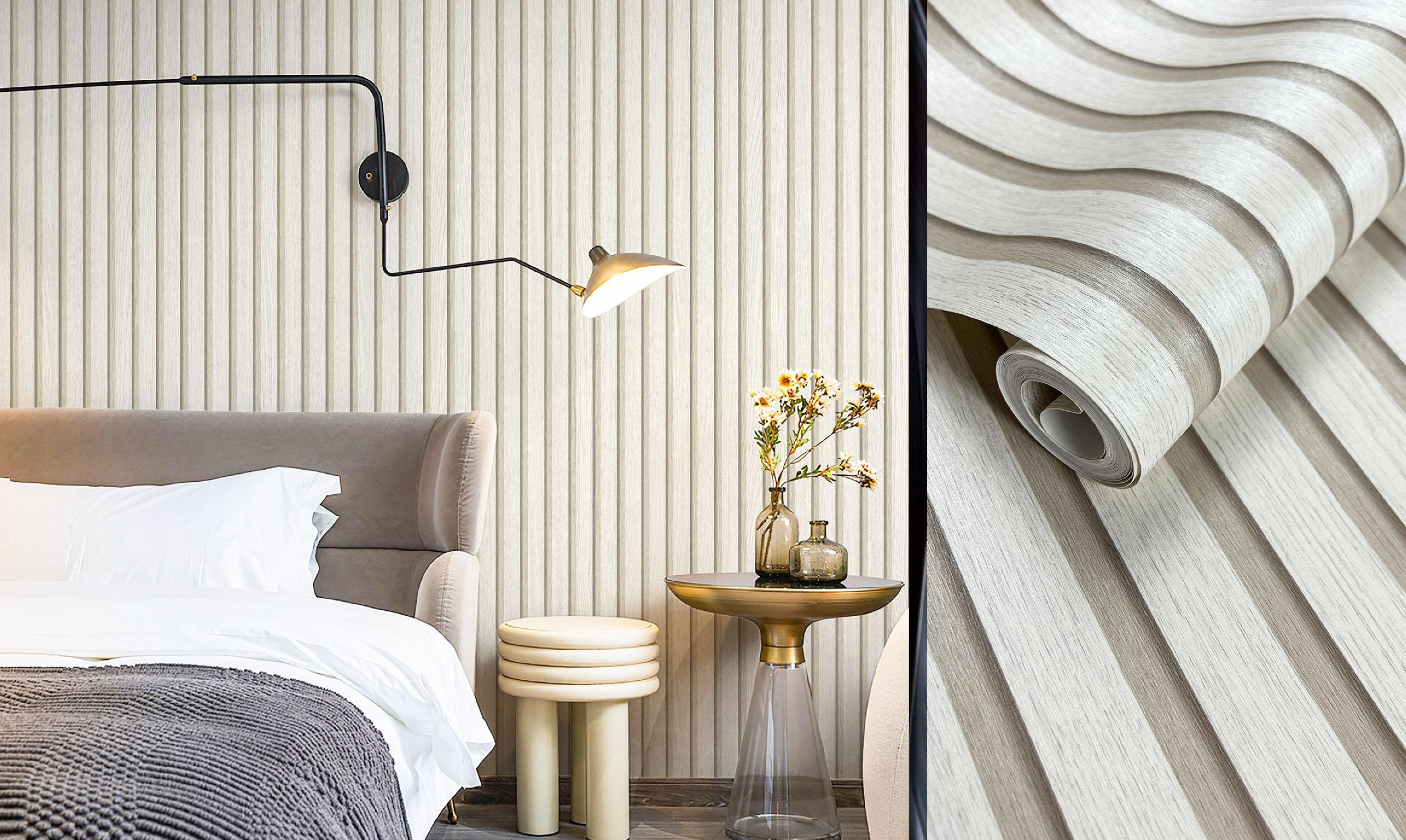 Modern Stripe Wallpaper