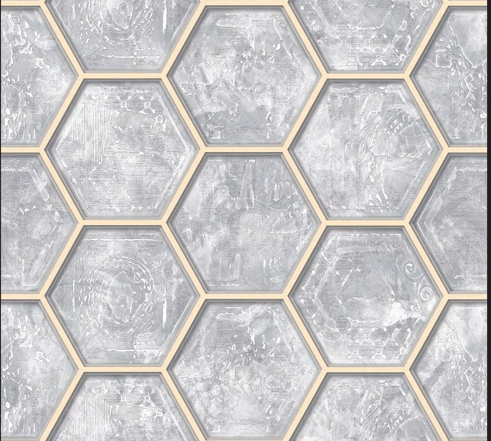 Hexagonal Pattern Wallpaper