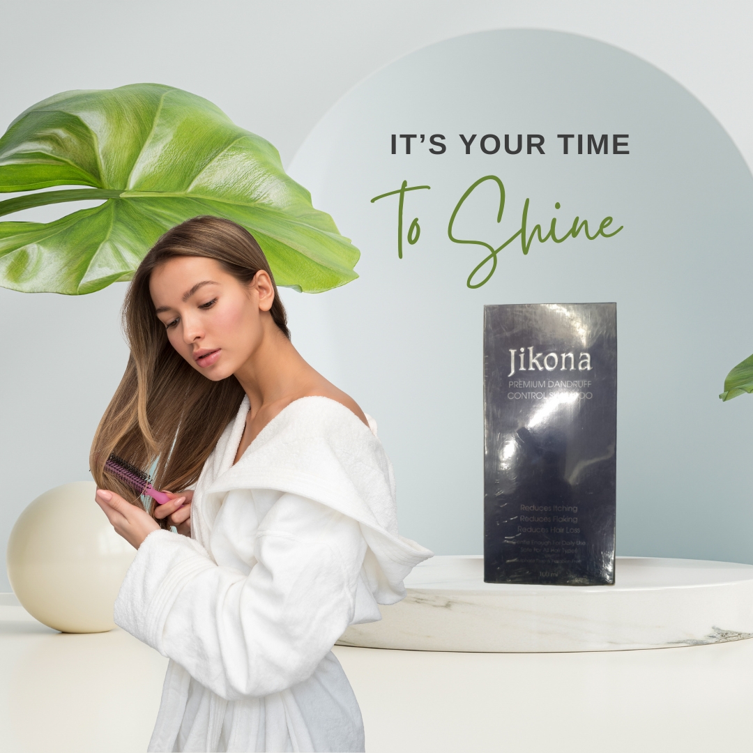 Jikona Anti-Dandruff Shampoo – 100ml (Pack of 2) | Fights Dandruff & Soothes Scalp