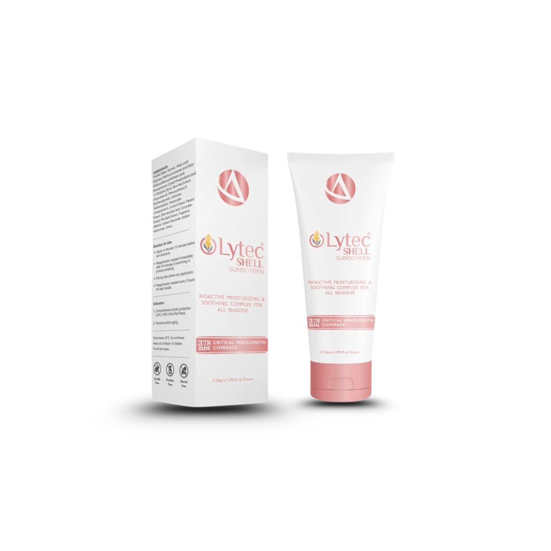 Lytec Shell Sunscreen – Advanced UV Protection with a Lightweight, Matte Finish