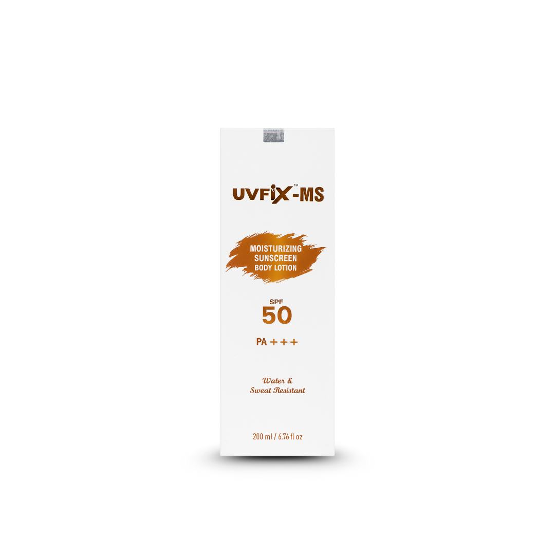 UVFIX-MS Moisturizing Sunscreen Body Lotion – SPF Protection with Deep Hydration