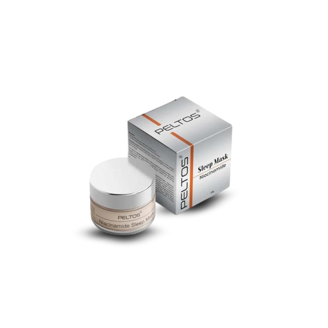 Peltos Niacinamide Sleep Mask (45gm), Uses, Price, Benefits, Review
