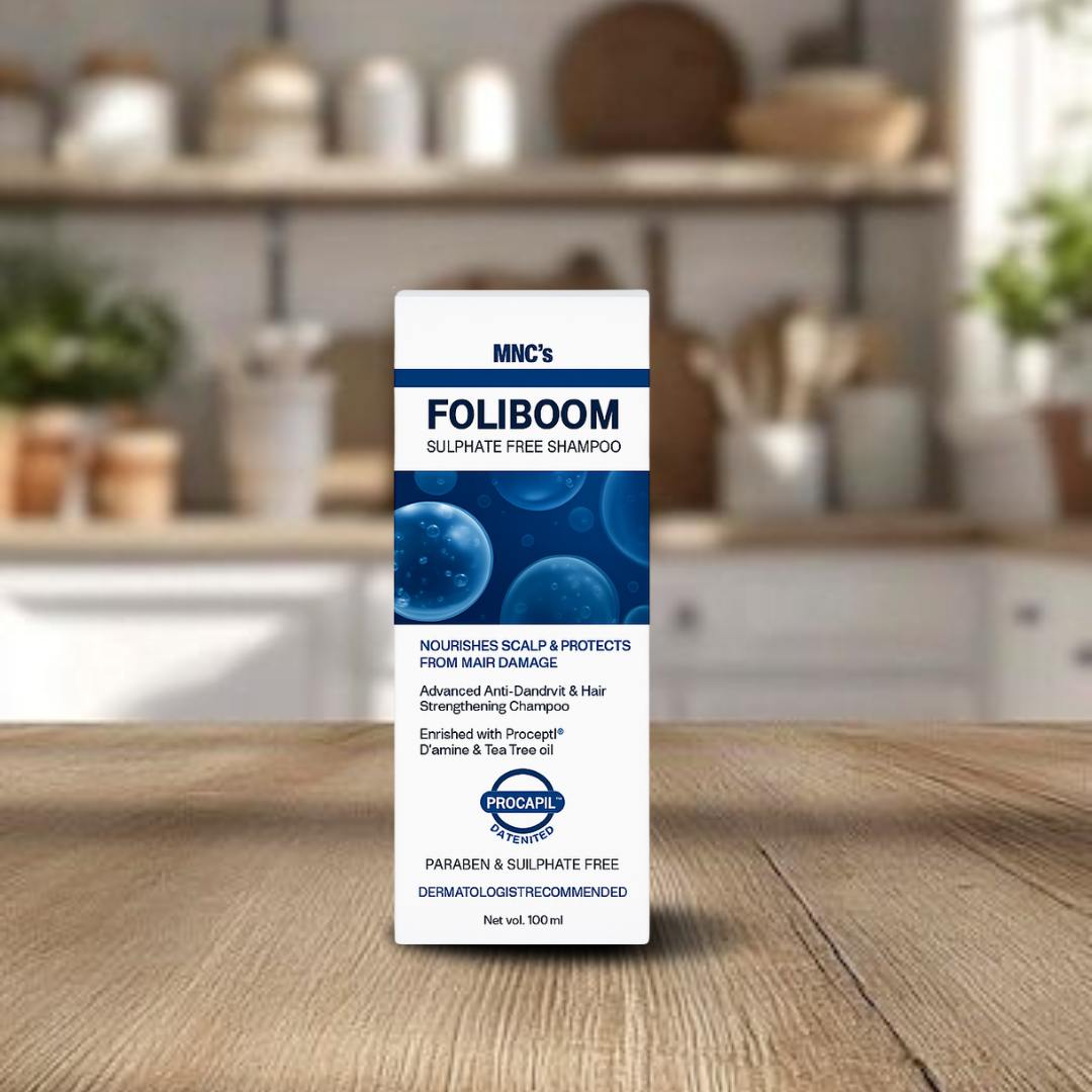 Foliboom Shampoo (Pack of 2)– Advanced Hair Fall Control & Scalp Nourishment Formula