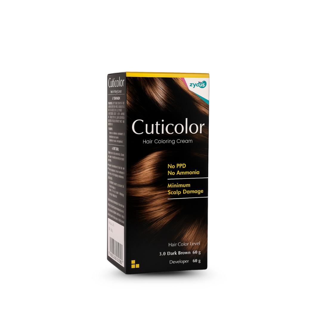 Cuticolor Hair Coloring Cream