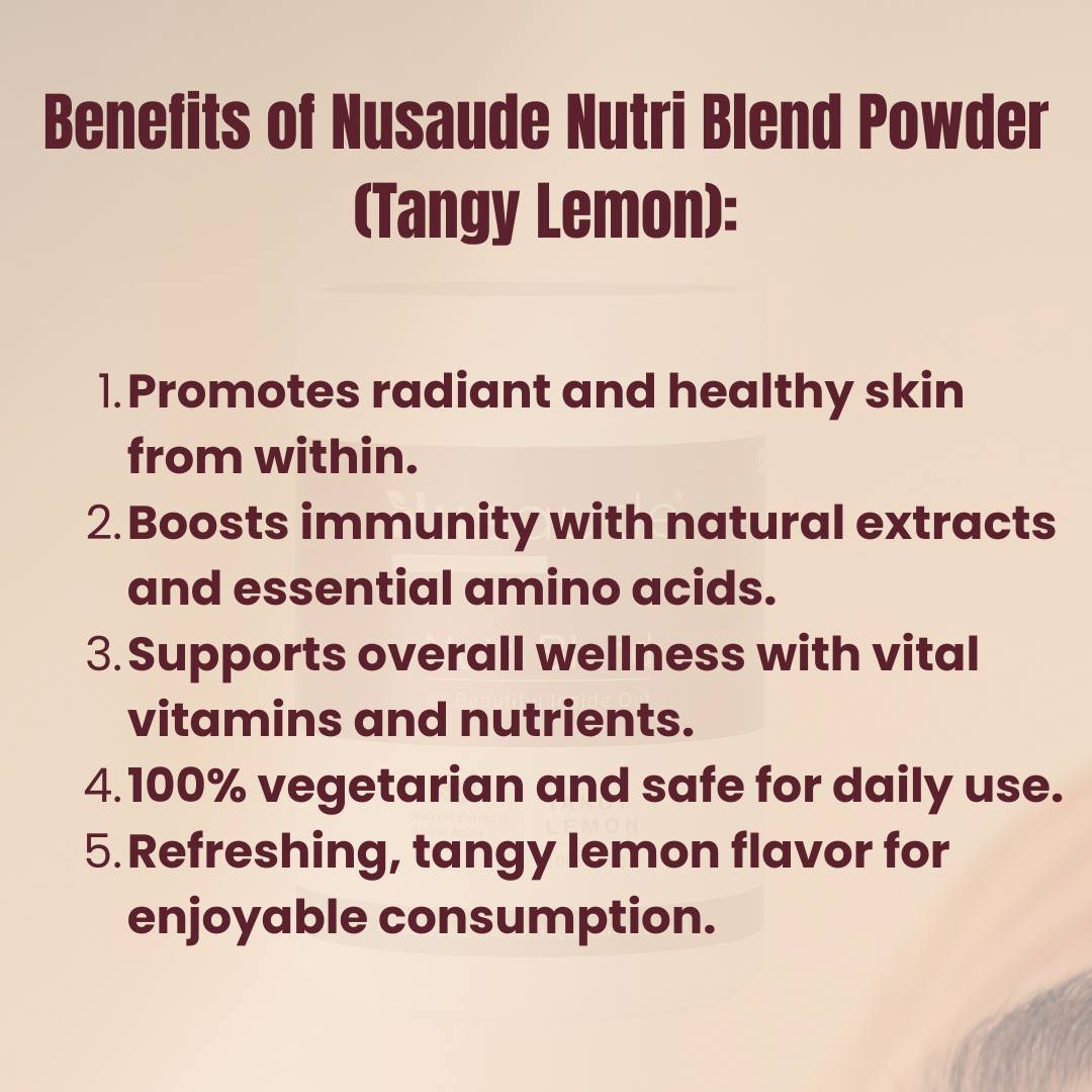 Nusaude Nutri Blend Powder – Complete Daily Nutrition for Strength & Vitality