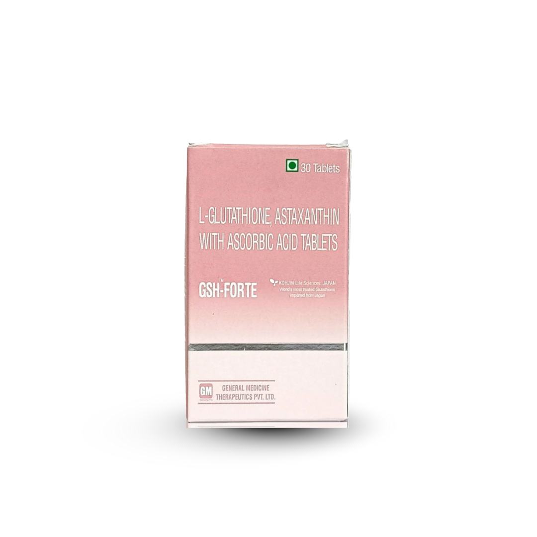 GSH-Forte Tablet – Advanced Glutathione Support for Skin Brightening & Detox