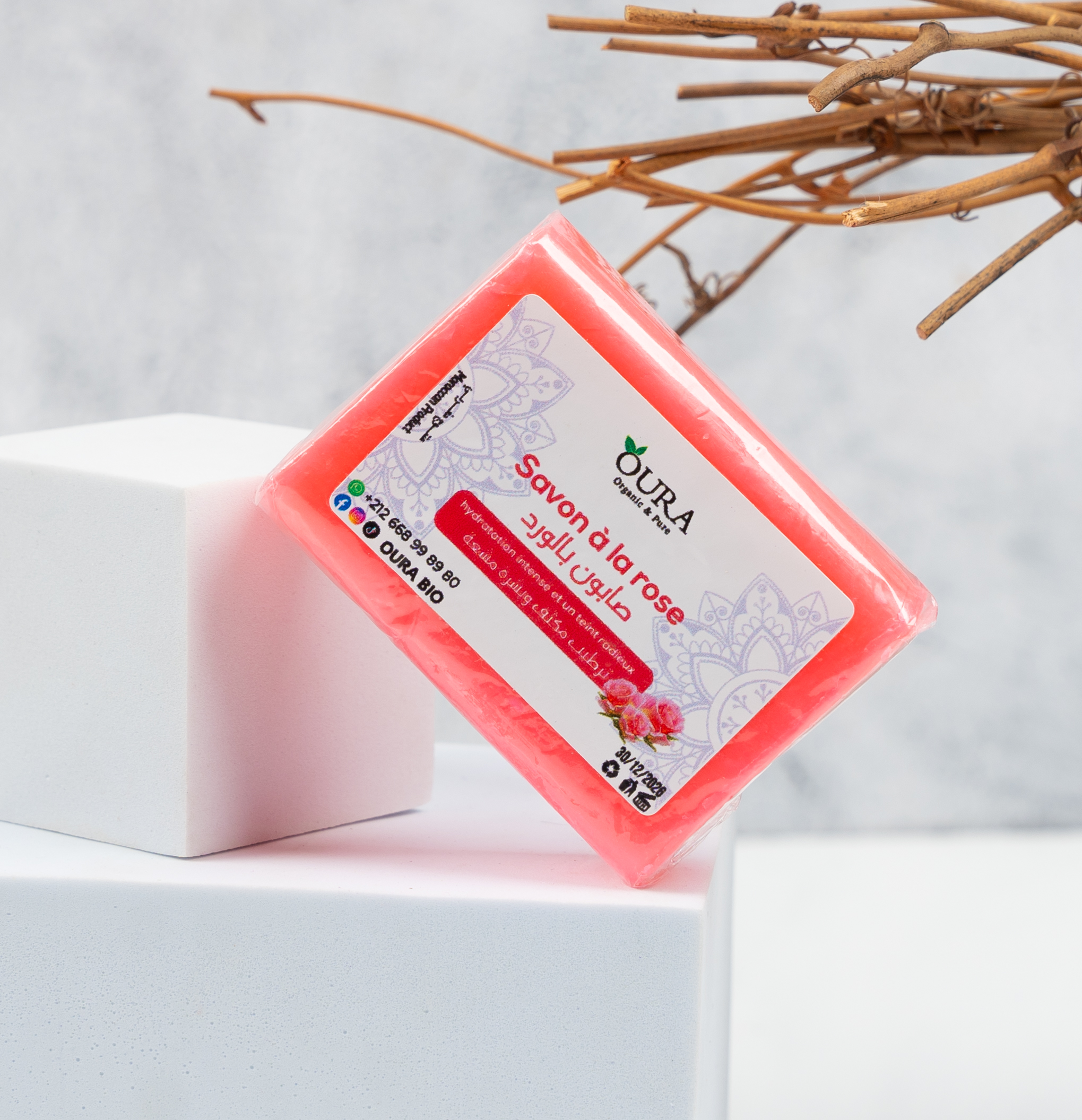 Natural Rose Soap