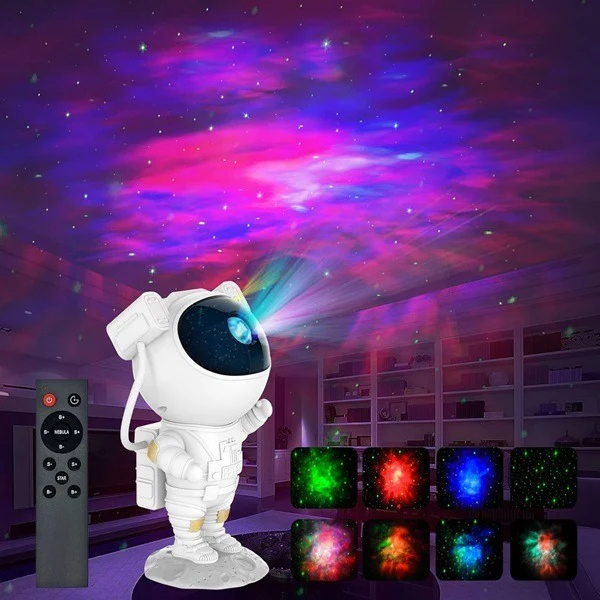 Astronaut Night Light Projector with Remote Control
