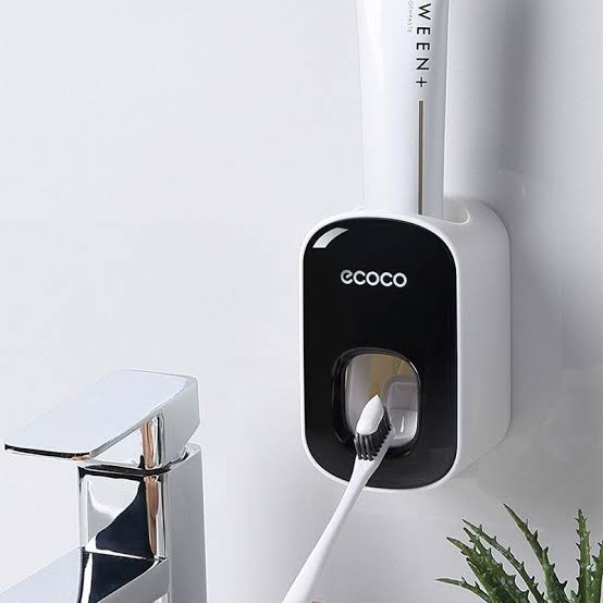 Automatic Toothpaste Dispenser Wall Mount Bathroom