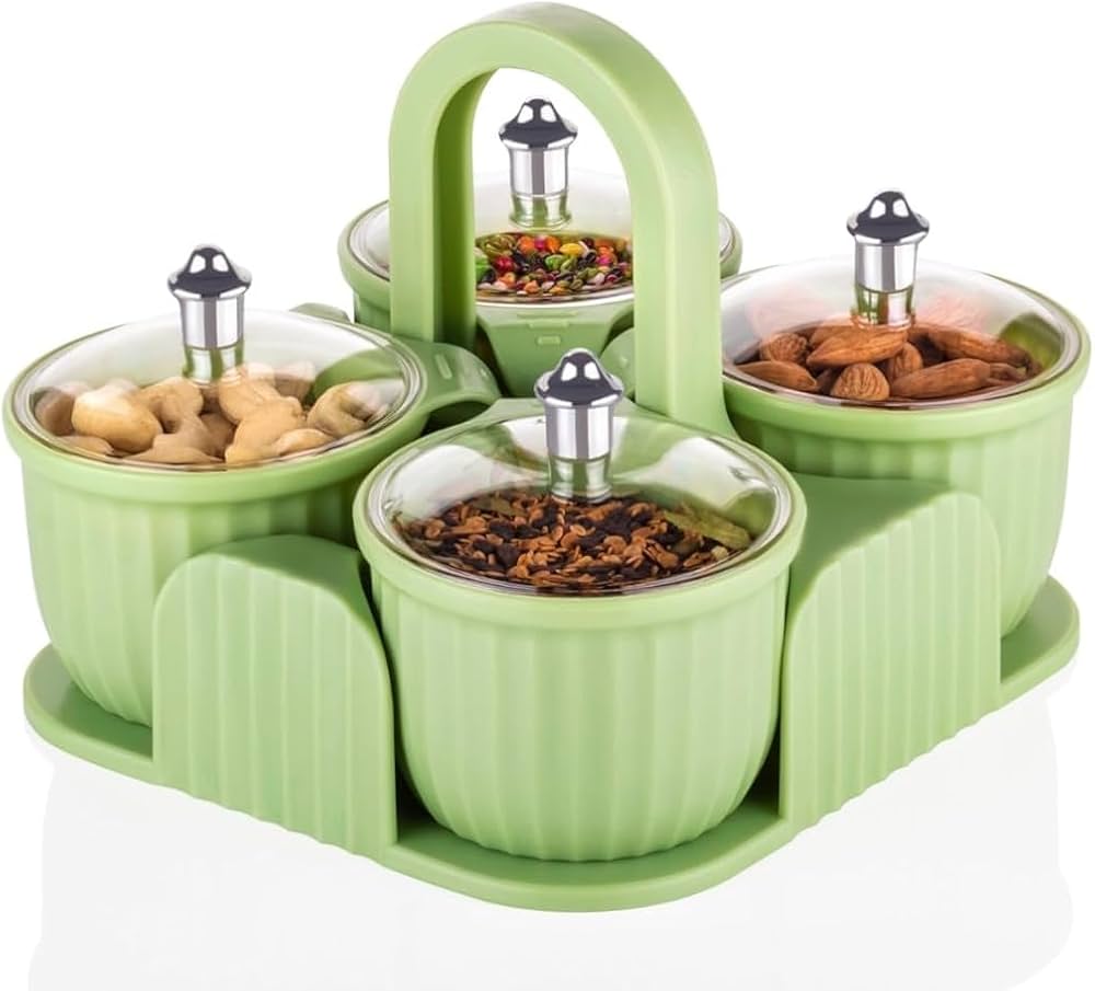 Marvella Multipurpose Dry Fruit Box 4 pc Jar Set