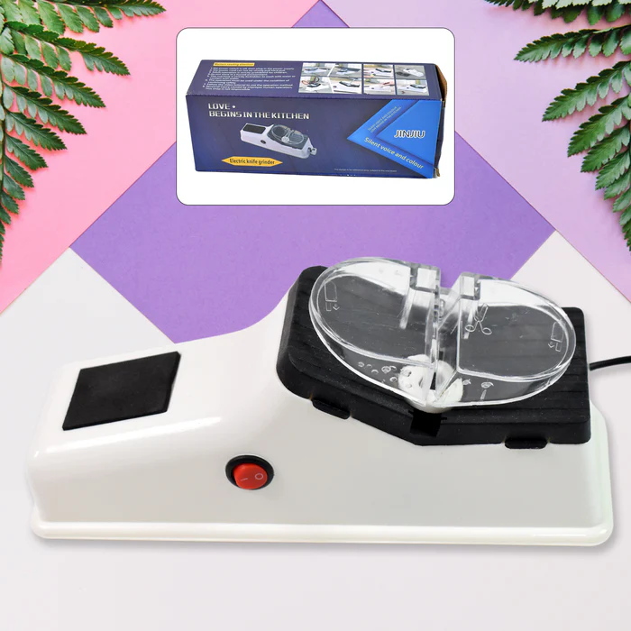 Electric Knife Sharpener USB Powered Multi-Function 