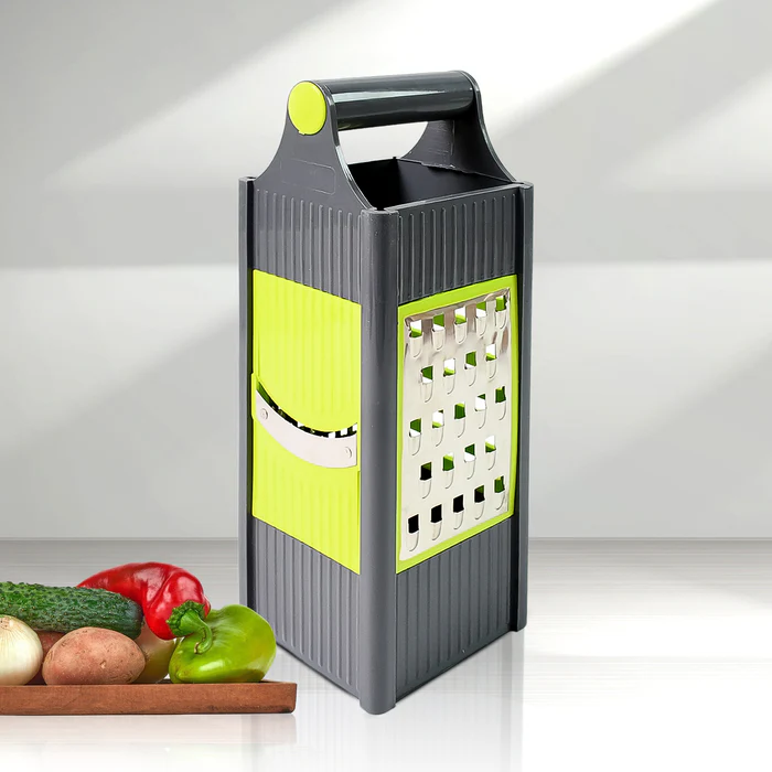 Steel and Plastic 4 in 1 Vegetable & Fruit Slicer Grater / Slicer 