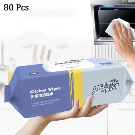 Kitchen Cleaning Wipes | Strong Decontamination Kitchen Wipes