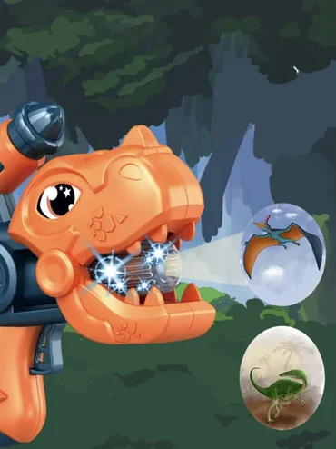 SmartCraft Children Cartoon Dinosaur Gun