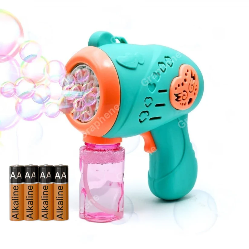 Colour Bubble Gun for Kids