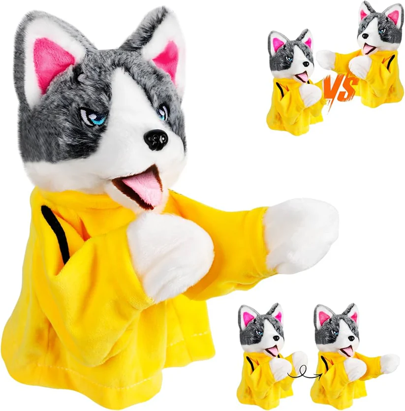 Kung Fu Animal Toy Husky Gloves Doll