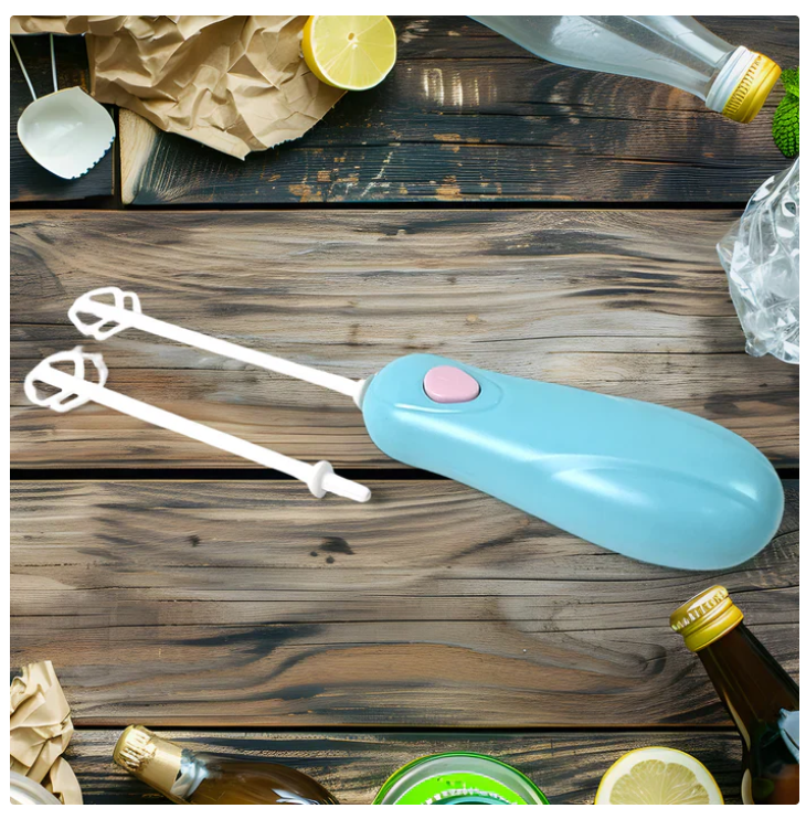 Handheld Plastic Electric Mixer Blender (1 Pc /Battery Not Included)