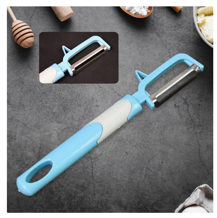 Multifunction Peeler Slicer with Plastic Handle (1 Pc / Mix Color)