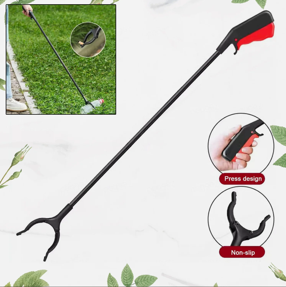 Tool Pick Up Stick for Elderly, Robust Gripping Tool for Outdoor Cleaning (1 pc / Big)
