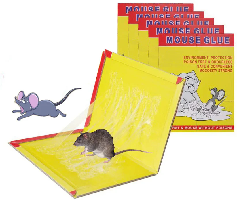 Mouse Glue Trap Rat Catcher Adhesive Sticky Glue Pad