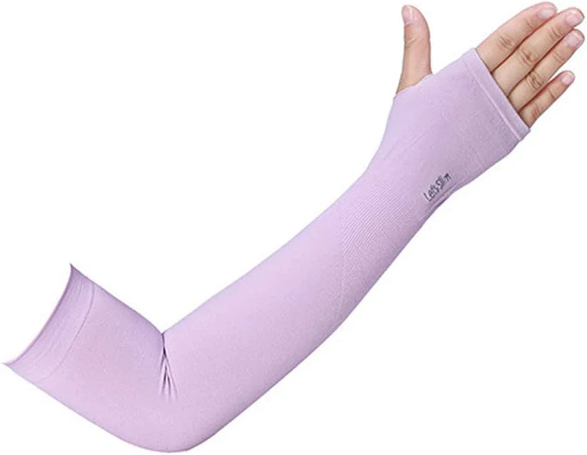 Let's Slim Arm Sleeves UV Sun Protection Arm Cover Sleeves