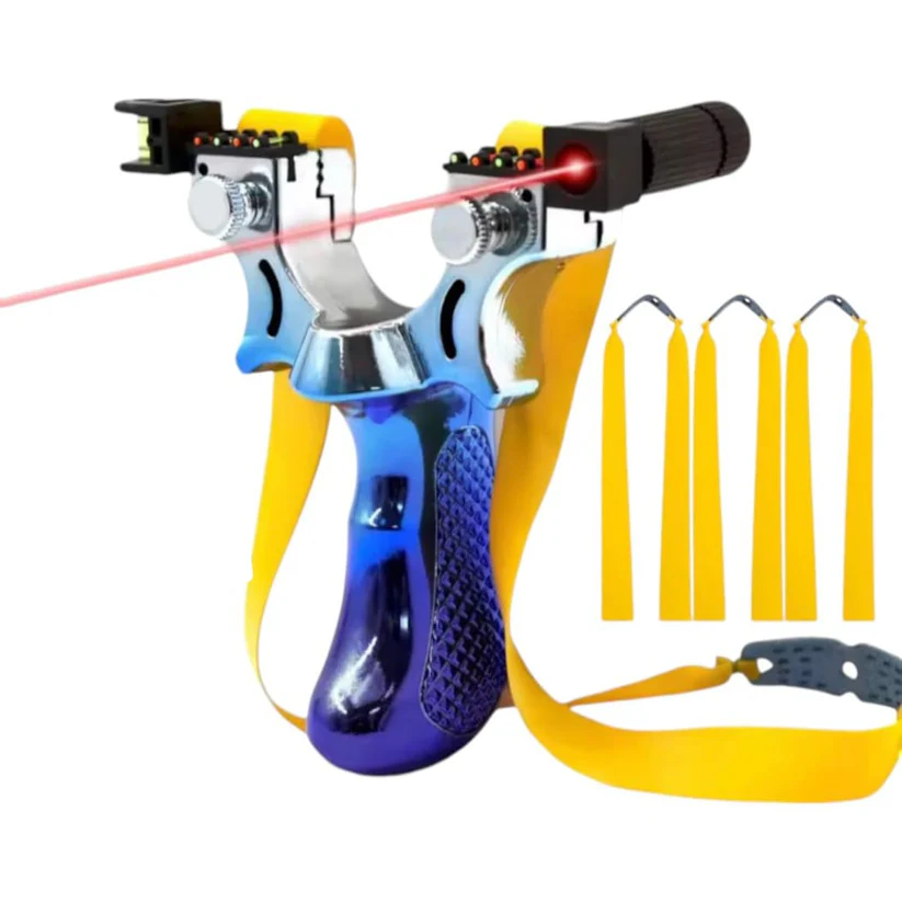 Powerful Resin Strong Fiber Material Slingshot for Adults & Kids for Outdoor Games