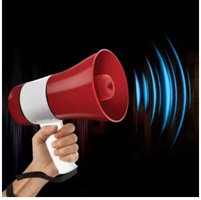 Megaphone MIC with inbuilt Microphone and Loudspeaker