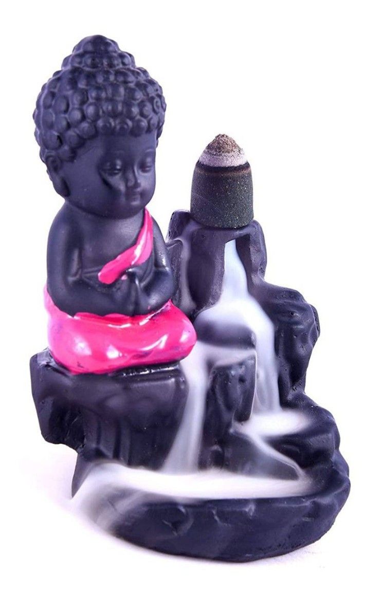 Buddha Smoke Fountain With 10 Smoke Cons- (1 Piece)