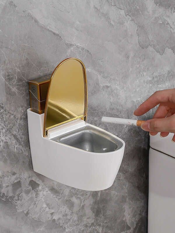 Self Adhesive Toilet Seat Ashtray