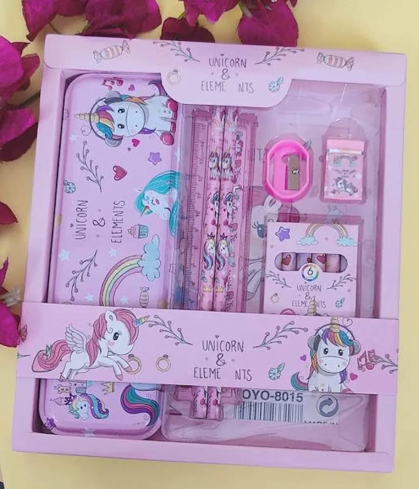 Unicorn Stationary Kit Set for School Kids