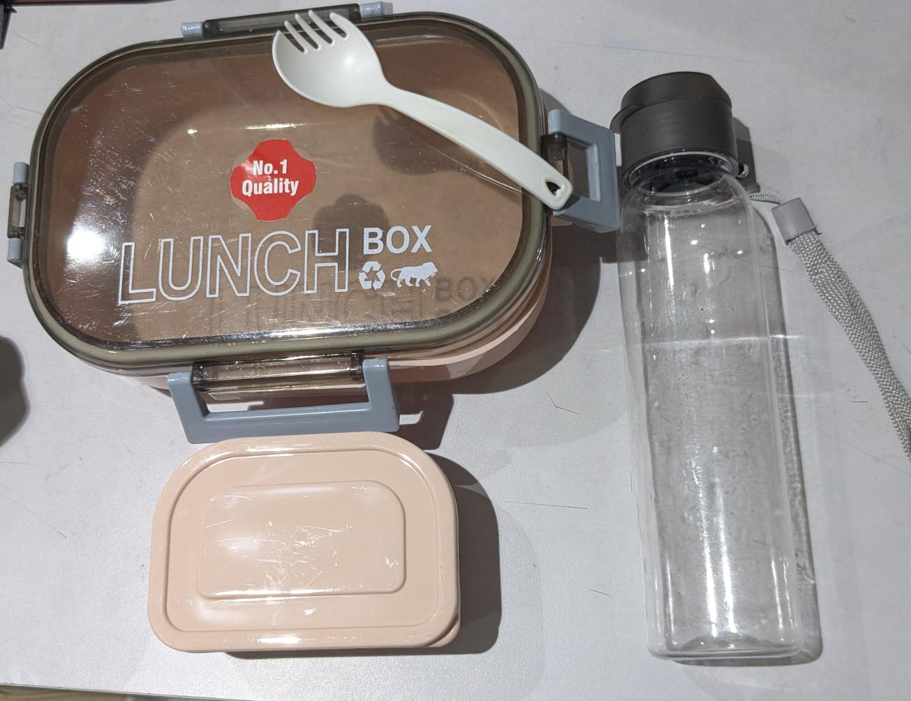 Lunch Box With Water Bottle