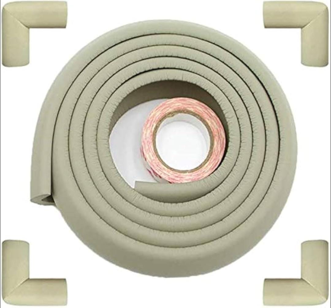 Baby SafeHouse Pre-Taped Furniture Edge Guard and Corner Protector 