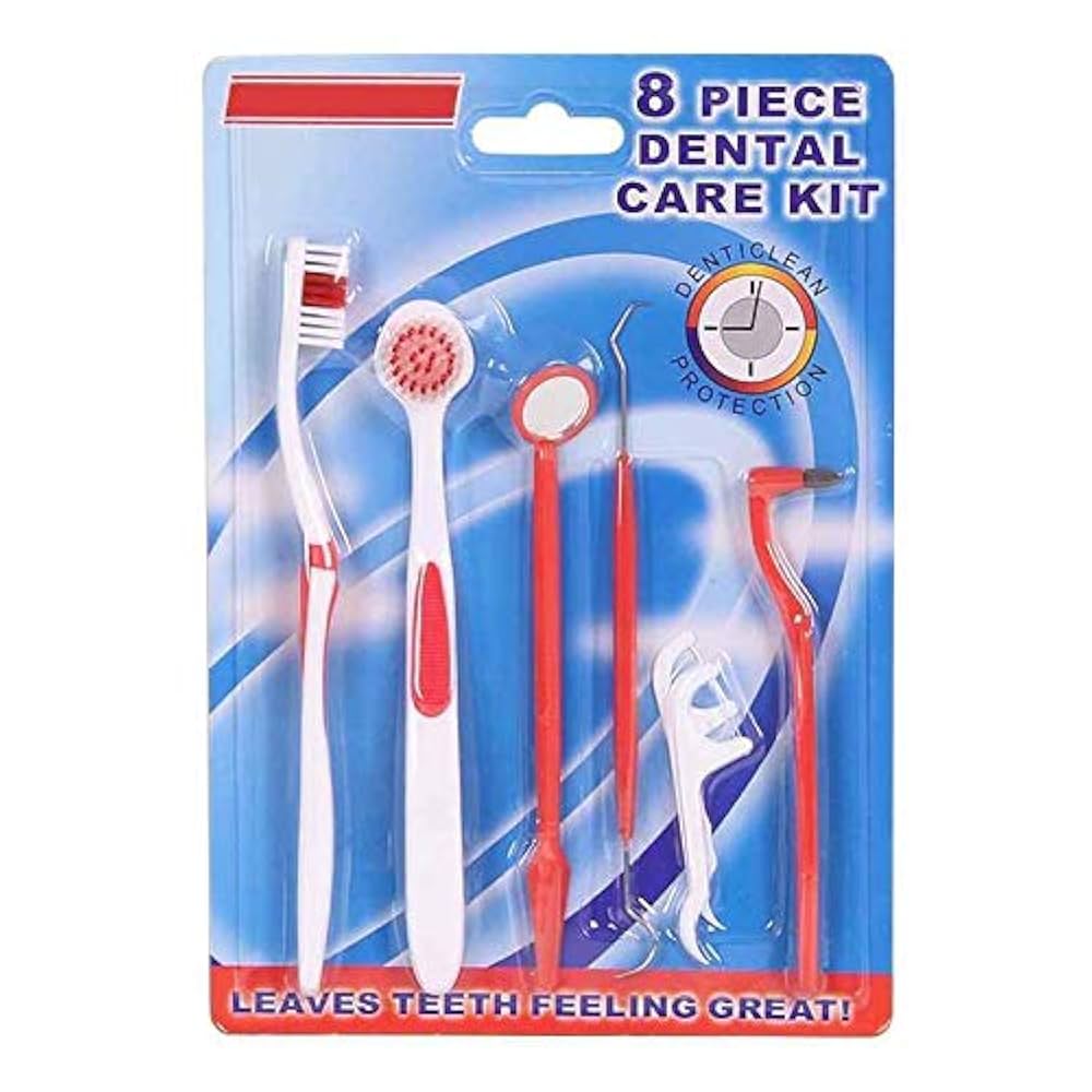 Complete Dental Care Toothbrush Kit Oral Hygiene Set for Healthy Teeth & Gums
