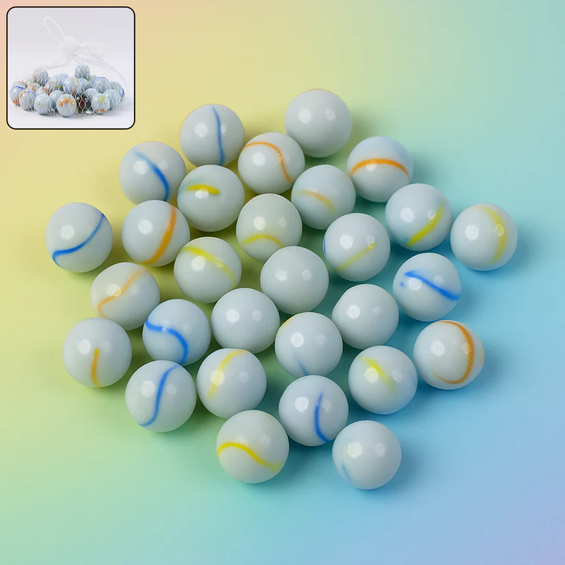 Classic Glass Marbles Pack of Approx