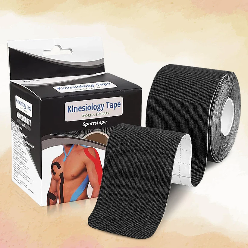 Kinesiology Tape For Physiotherapy Tape For Sports Injury Pain Relief 5 cm X 5m