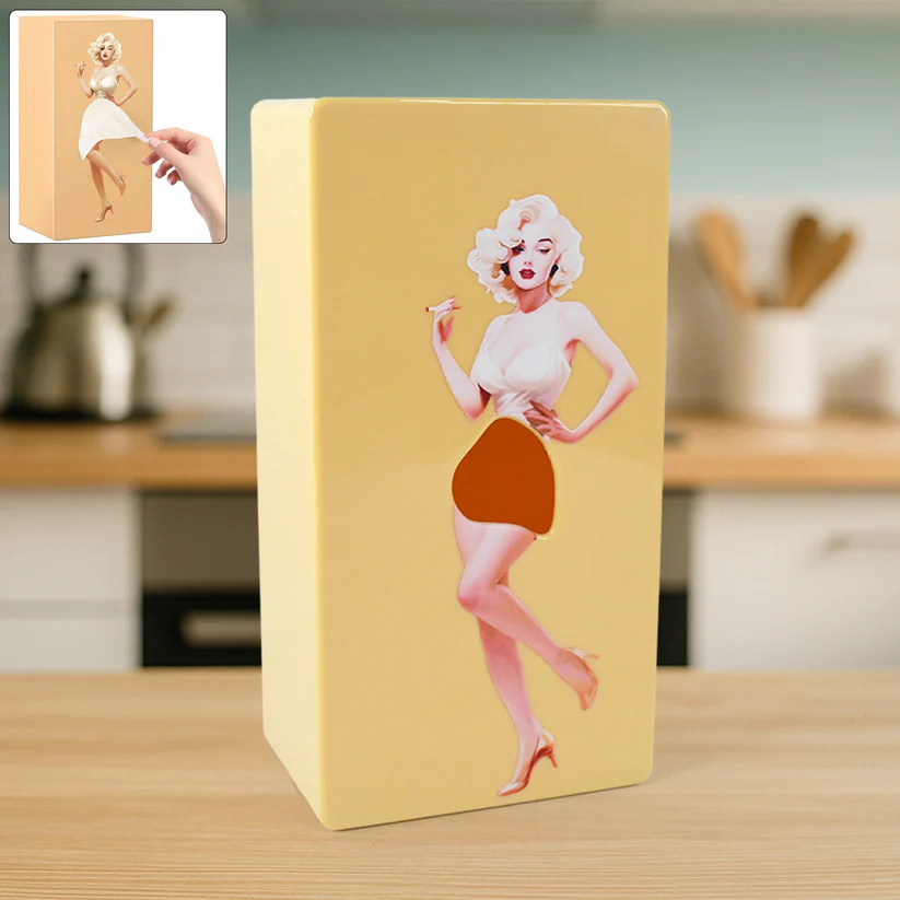 Plastic Creative Tissue Dispenser Box